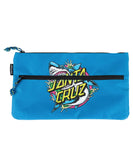 Santa Cruz Shark Dot Pencil Case - Turquoise