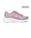 Skechers Microspec - Radient Runner - Gray/Neon Pink