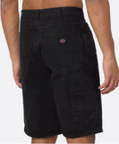 Dickies Mens DX200 Lightweight Canvas Shorts - Black