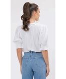 Seeking Lola Addyson Top - White texture