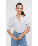 Seeking Lola Addyson Top - White texture