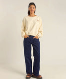 Rhythm Sun Bleached Slouch Fleece - Cream