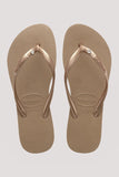 Havaianas Slim SW II Crystal 3581 - Rose Gold