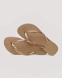 Havaianas Slim SW II Crystal 3581 - Rose Gold