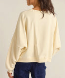 Rhythm Sun Bleached Slouch Fleece - Cream