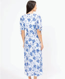 Seeking Lola Smart Dress - Rain Drops