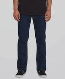 Volcom Men Solver Modern Fit Jeans - Dirty Med Blue