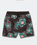 Volcom Boys Medal Petal Trunk - Black