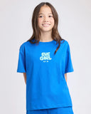 Eve Girl Sports Club Tee - Cobalt