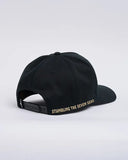 The Mad Hueys Stumbling Captain Cooked Twill Snapback - Black