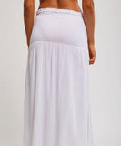 Sea Level Sunset Beach Skirt - White