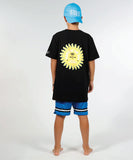 Hello Stranger People Of The Sun SS Tee - Black Yellow