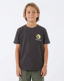 T&C Boys Stoke Machine Tee - Washed Black