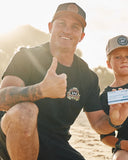The Mad Hueys Dragon Captain SS Tee - Black