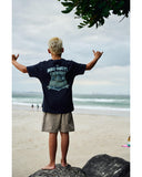 The Mad Hueys Captain Two Faced Youth SS Tee - Navy