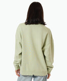 Thrills Line Up Cocoon Panel Crew - Mist Green