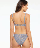 Back view of the Togs Savanna Bikini Brief in the animal print pattern highlighting the classic full seat coverage.