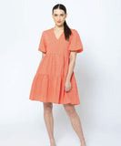 Seeking Lola Revival Dress - Tomato