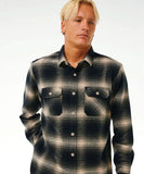 Rip Curl Count Flannel Shirt - Taupe