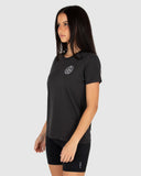 Unit Ladies Tees - Tropical - Washed Black