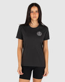 Unit Ladies Tees - Tropical - Washed Black