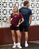Unit Ladies Tees - Bliss - Burgundy