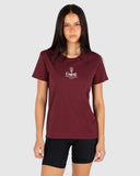 Unit Ladies Tees - Bliss - Burgundy