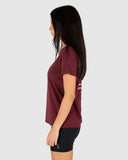 Unit Ladies Tees - Bliss - Burgundy