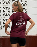 Unit Ladies Tees - Bliss - Burgundy