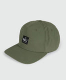 Unit Flat Peak Unstructured Strapback - Level - Military