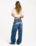 Roxy Backslider Denim Pant - Blue