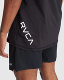 RVCA Sport Vent SL Muscle Shirt - Black