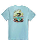 Vissla Lucid Dreams Cosmic SS Tee - Vintage Blue