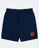Santa Cruz Classic Dot Cruzier Beach Short - Blue