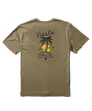 Vissla Made In The Shade Organic Blend SS Tee - Khaki
