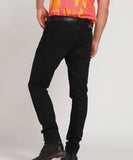 Volcom Skinny 2x4 Tapered Jeans - Black/Black