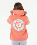 Rip Curl Luxe Surf Hood - Little Girl - Watermelon