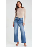 Junkfood Wendy Wide Leg Jean - Denim Blue