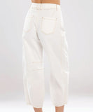 Mi Moso Barrel Jean Ivory