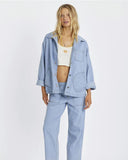 Sisstrevolution Chore Woven Jacket - Breaker Blue