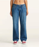 Wrangler Womens Low Bella Baggy Relaxed Jeans - On Your Own