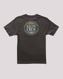 Salty Crew Simple Fade Boys SS Tee - Black