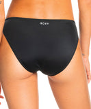 Roxy Womens Active Hipster Bikini Bottoms - True Black
