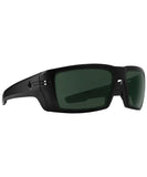 Spy Rebar Ansi Sunglasses - Matte Black Happy Gray Green