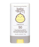 Sun Bum Baby Bum SPF 50 Mineral Sun Screen Face Stick 13G