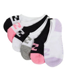 Billabong Womens Invisible Socks pr - Bright