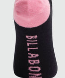 Billabong Womens Invisible Socks pr - Bright