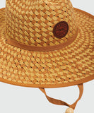 Close view of straw hat