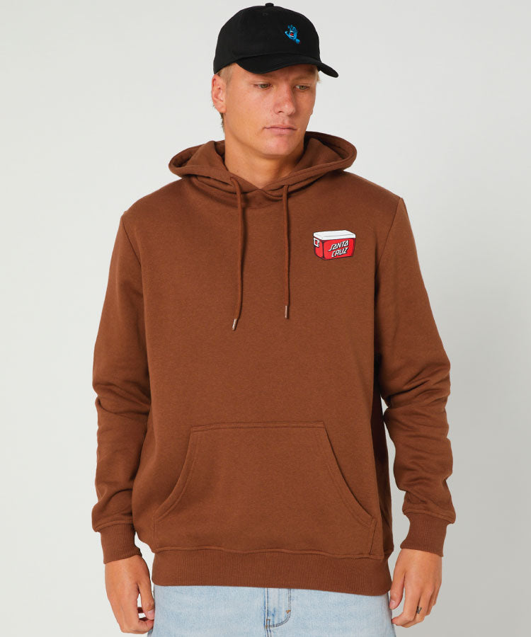 Santa Cruz Bruan Camping Dot Hoodie Brown Point Break NZ