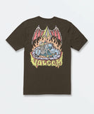 Volcom Hessian Short Sleeve Tee - Washed Black